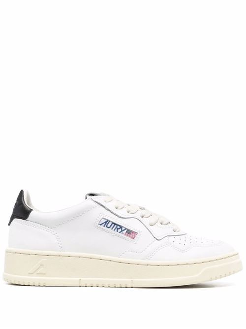 Sneakers bianche con logo da uomo Autry | AULWLL22 WHT/BLACK